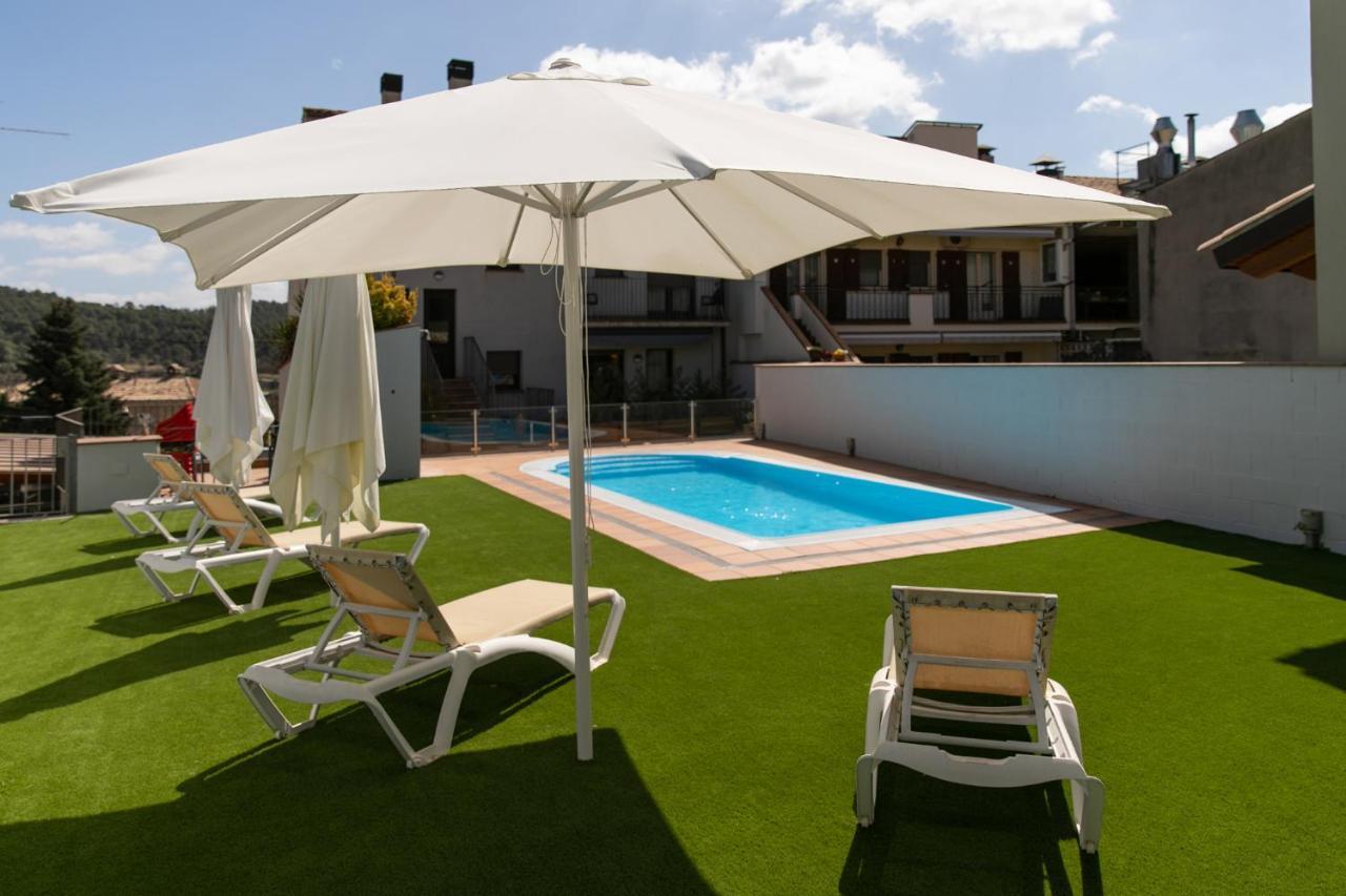 Aparthotel Cal Marcal Puig-reig Bagian luar foto